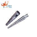 hot selling conical twin screw and barrel for pipe/profile directly from manufactory